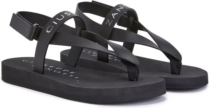 Logo-Print Thong-Strap Sandals - Image 2