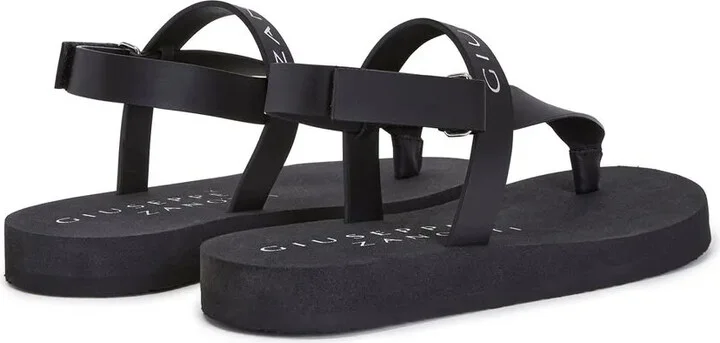 Logo-Print Thong-Strap Sandals - Image 3