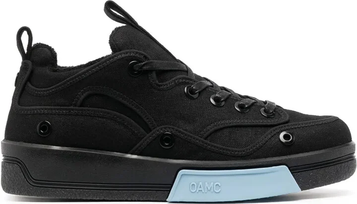 Logo-Print Tongue Sneakers