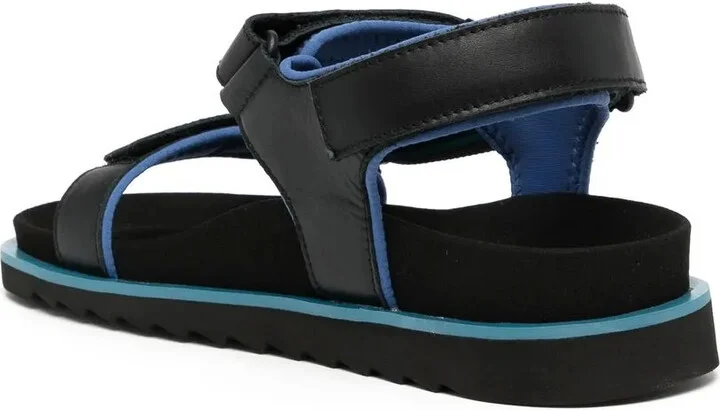 Logo-Print Touch-Strap Sandals - Image 3