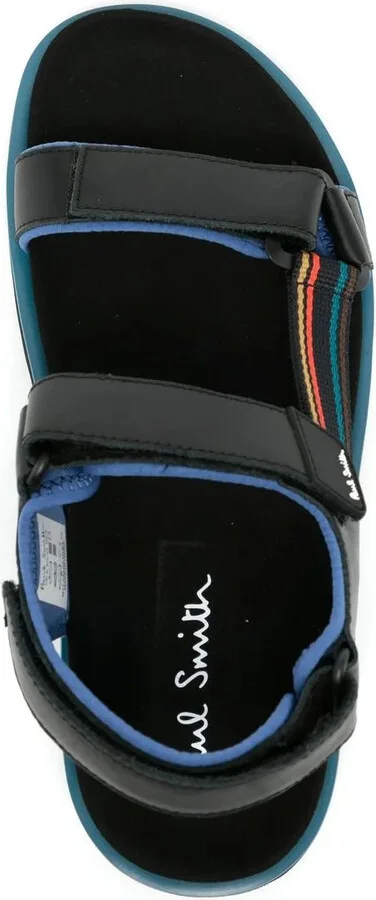 Logo-Print Touch-Strap Sandals - Image 4