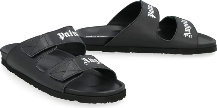 Logo-Print Touch-Strap Slides - Image 2