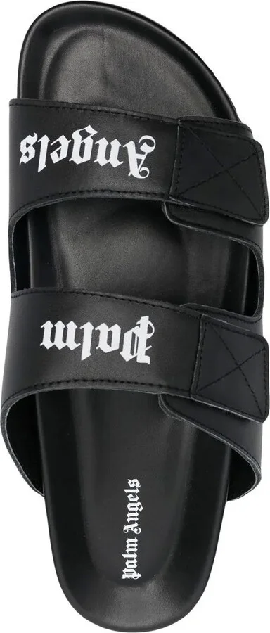 Logo-Print Touch-Strap Slides - Image 4