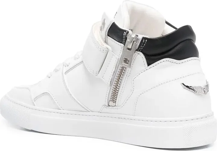 Logo-Print Touch-Strap Sneakers - Image 3