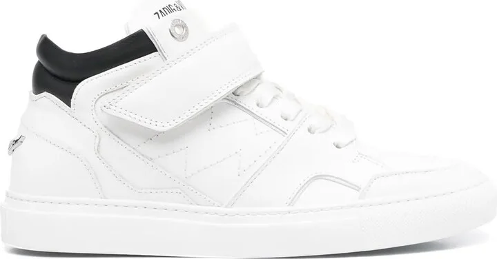 Logo-Print Touch-Strap Sneakers