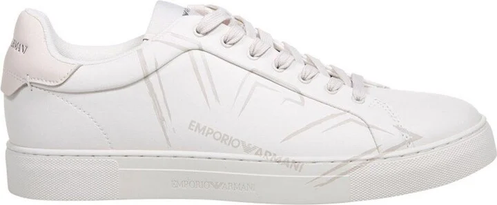 Logo Printed Lace-up Sneakers