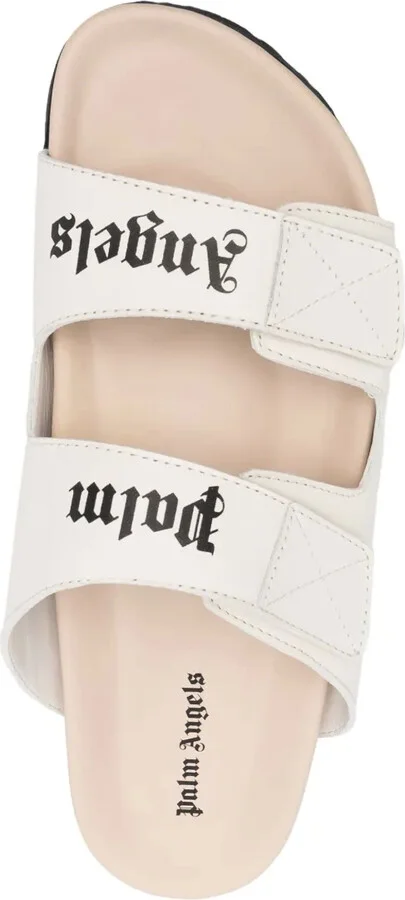 Logo-Printed Leather Sandals - Image 4