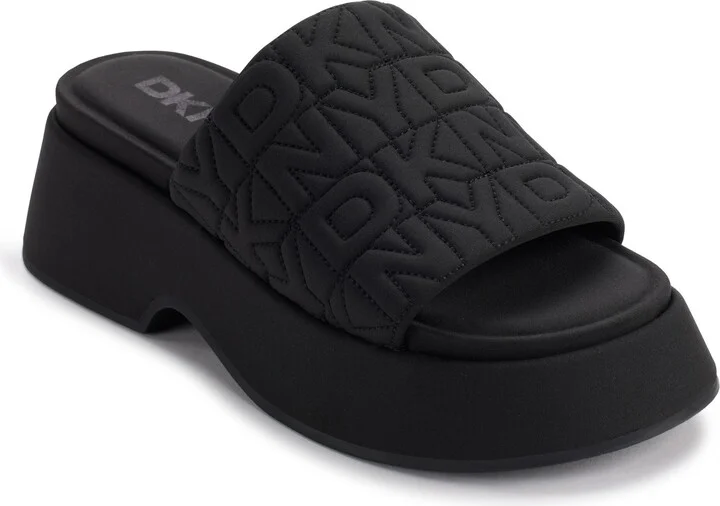 Logo Quilt Platform Sandal