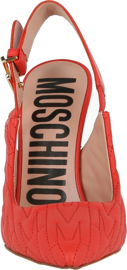 Logo Quilted Slingback Pump - Image 3