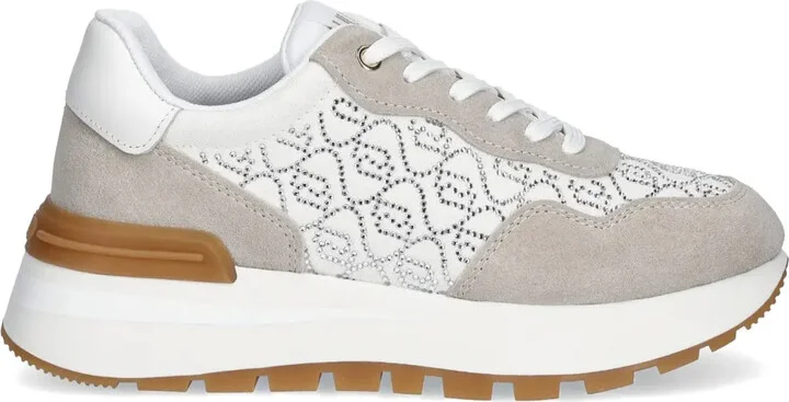 Logo-Rhinestone Sneakers