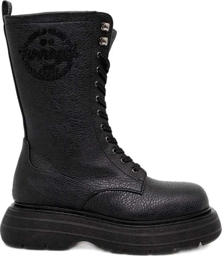 Logo-Rubberised Ankle Boots