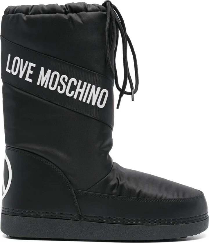 Logo-Rubberised Ski Boots