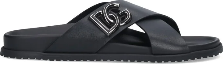 Logo Slide Sandals
