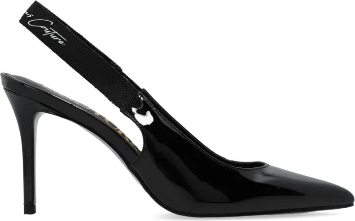 Logo Slingback Pumps