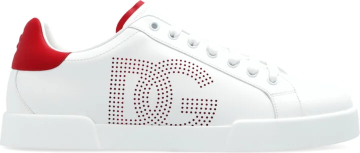 Logo Sneakers, , - White