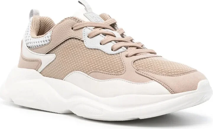 Logo-Sole Panelled Sneakers - Image 2