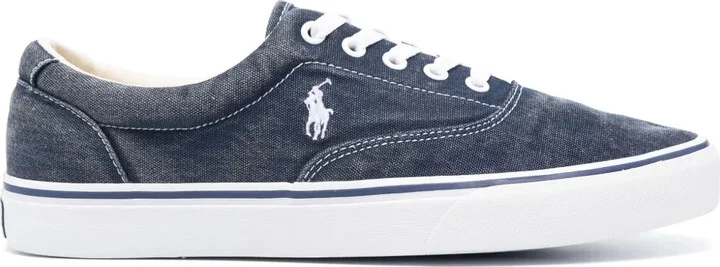 Logo-Sole Panelled Sneakers