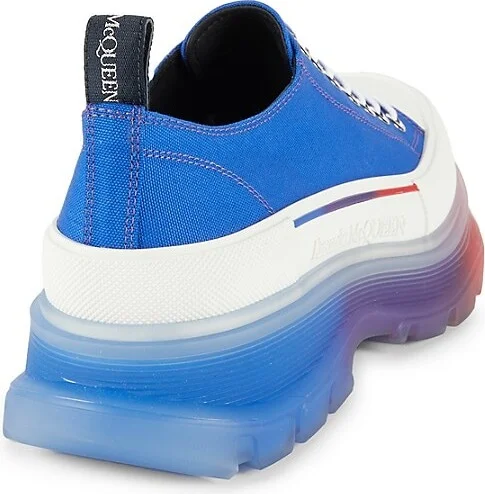 Logo Sole Platform Canvas Sneakers - Image 3