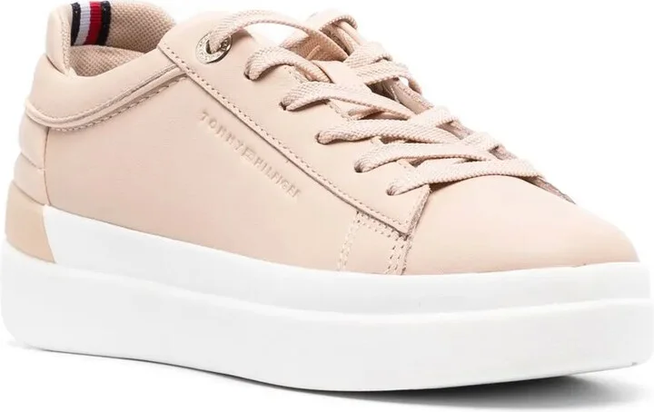 Logo-Stamp Flatform Sneakers - Image 2