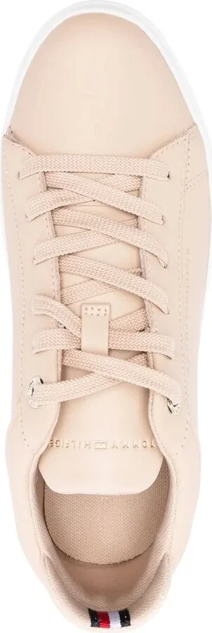 Logo-Stamp Flatform Sneakers - Image 4
