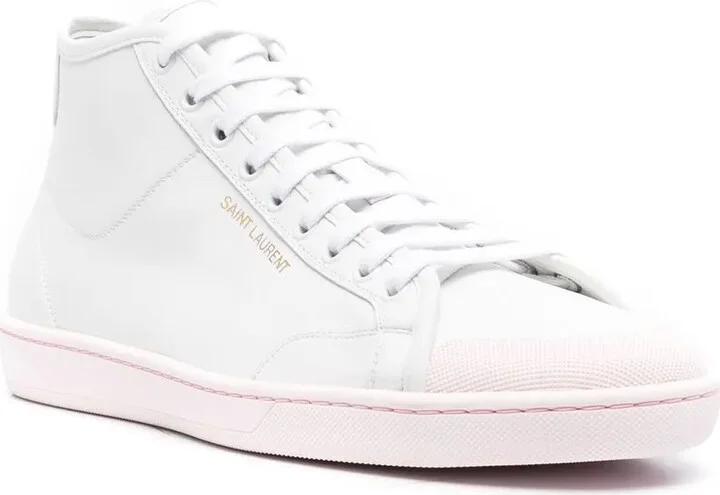 Logo-Stamp High Top Sneakers - Image 2