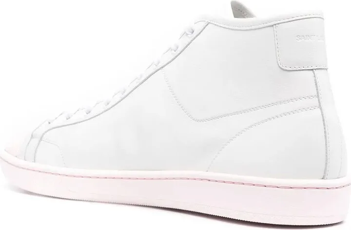 Logo-Stamp High Top Sneakers - Image 3