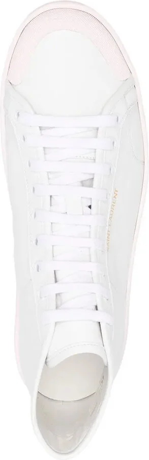 Logo-Stamp High Top Sneakers - Image 4