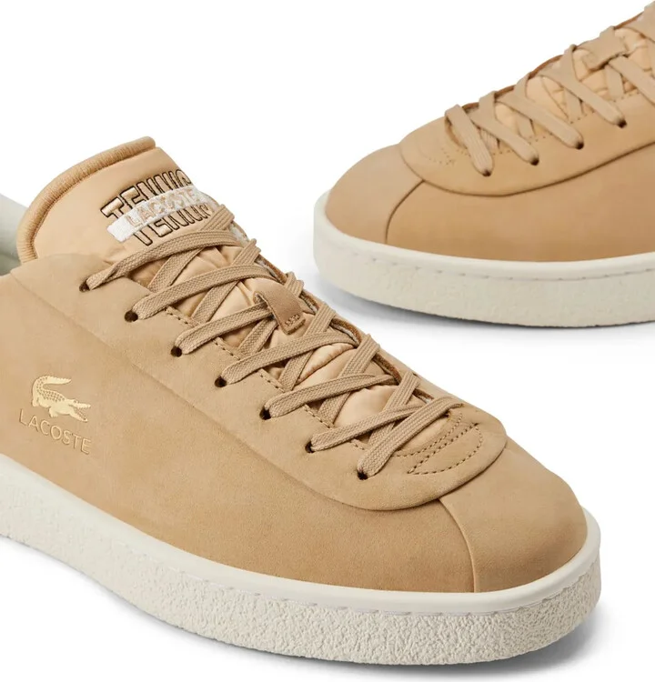 Logo-Stamp Lace-Up Sneakers - Image 4