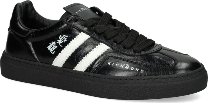 Logo-Stamp Low-Top Sneakers - Image 2