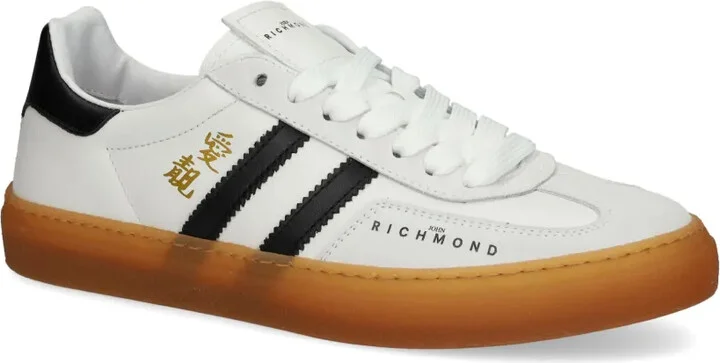 Logo-Stamp Low-Top Sneakers - Image 2