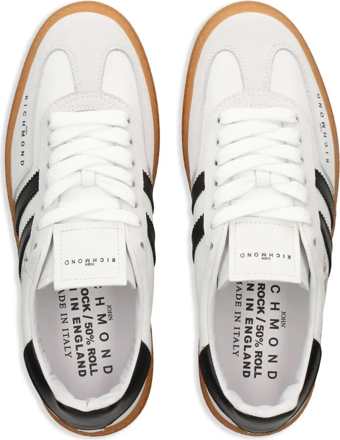 Logo-Stamp Low-Top Sneakers - Image 4