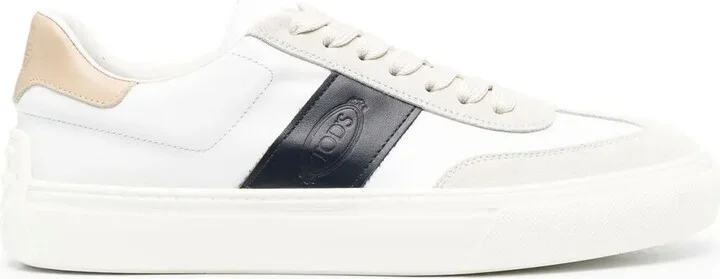 Logo-Stamp Low-Top Sneakers