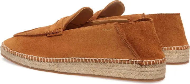 Logo-Stamp Suede Espadrilles - Image 3
