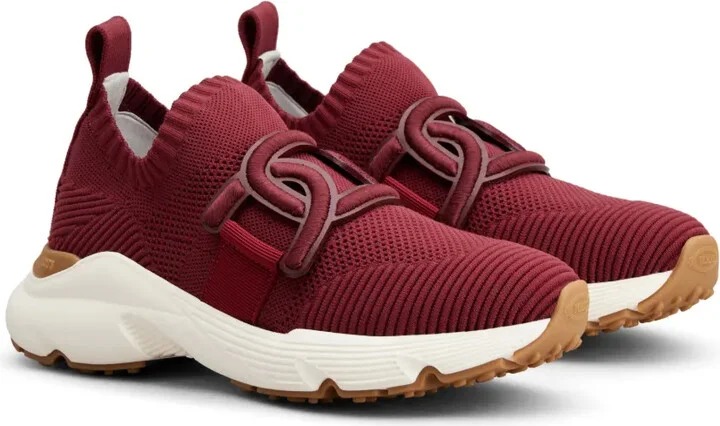 Logo-Strap Almond-Toe Sneakers - Image 2