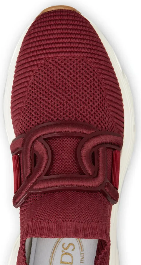 Logo-Strap Almond-Toe Sneakers - Image 5