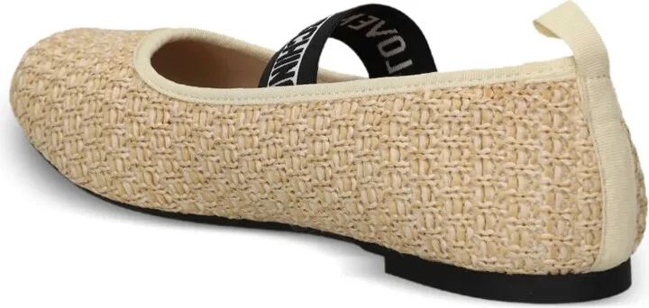 Logo-Strap Ballerina Shoes - Image 3