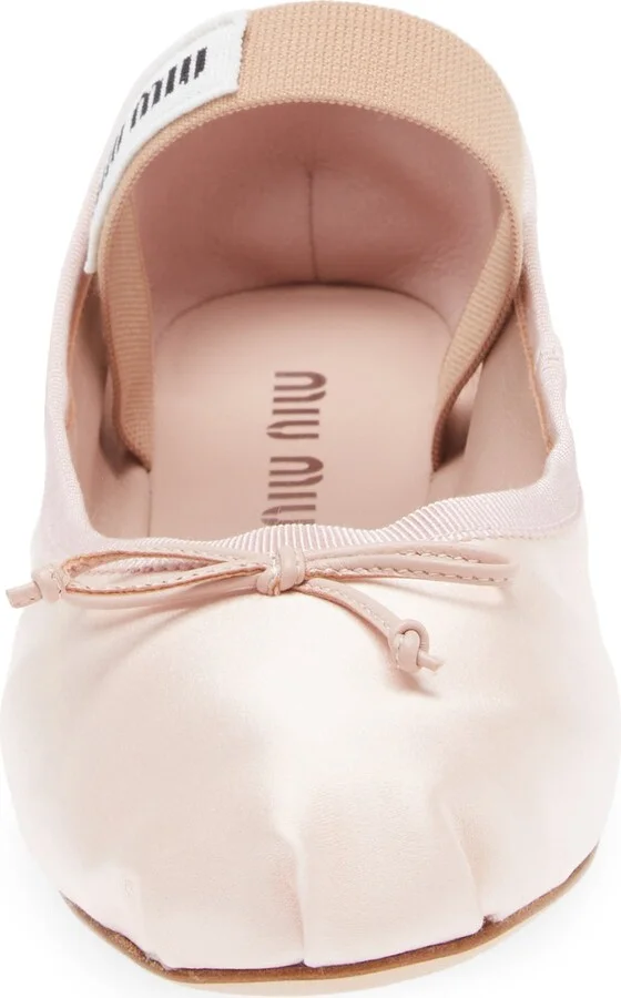 Logo Strap Ballet Flat - Image 4