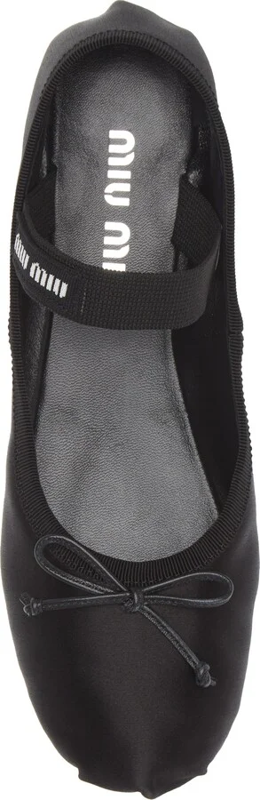 Logo Strap Ballet Flat - Image 11
