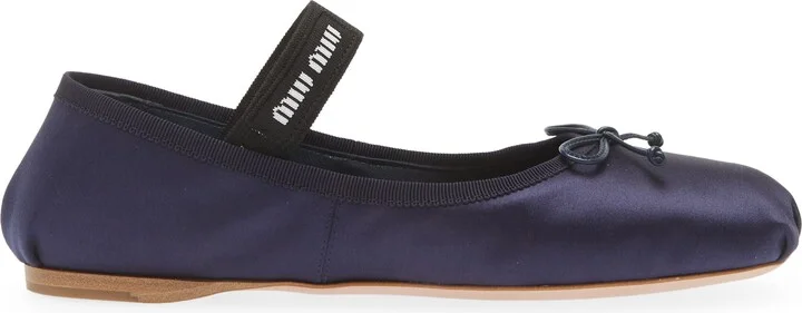 Logo Strap Ballet Flat - Image 3