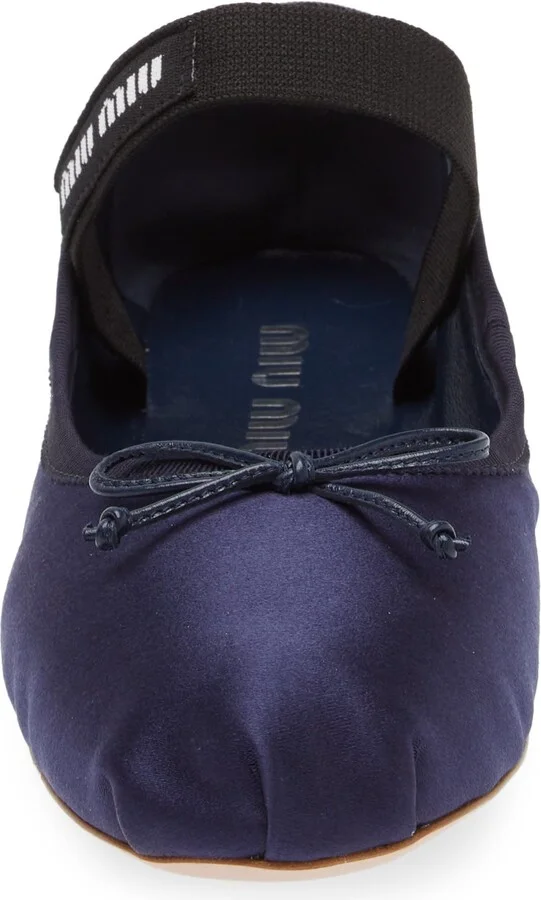 Logo Strap Ballet Flat - Image 4