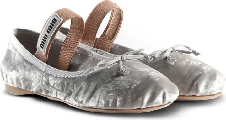 Logo-Strap Ballet Flats - Image 2