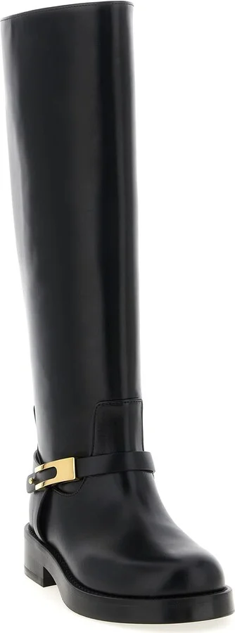 Logo Strap Boots - Image 2