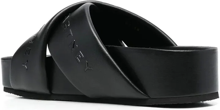 Logo-Strap Flatform Sandals - Image 3