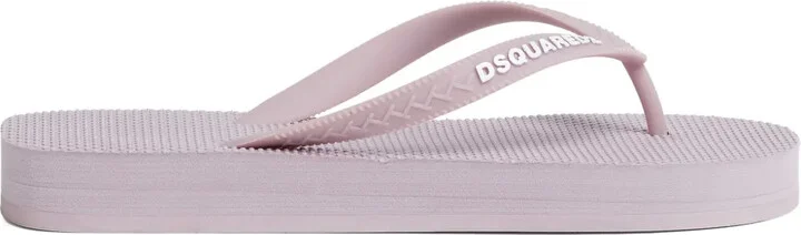Logo-Strap Flip Flops