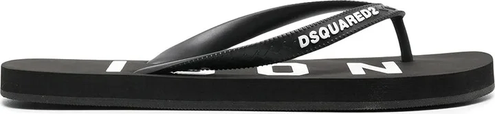 Logo-Strap Flip Flops
