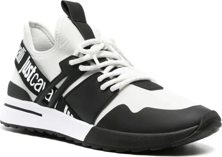 Logo-Strap Mesh Sneakers - Image 2