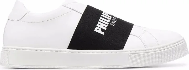 Logo Strap Slip-On Sneakers