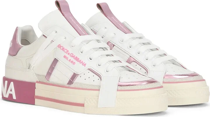 Logo-Stripe Low-Top Sneakers - Image 2