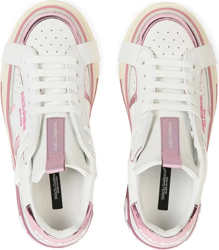 Logo-Stripe Low-Top Sneakers - Image 4