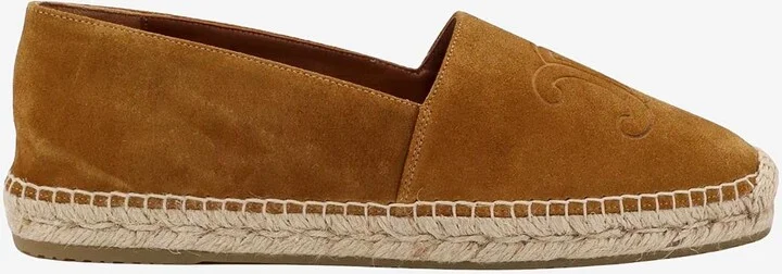 Logo Suede Espadrilles